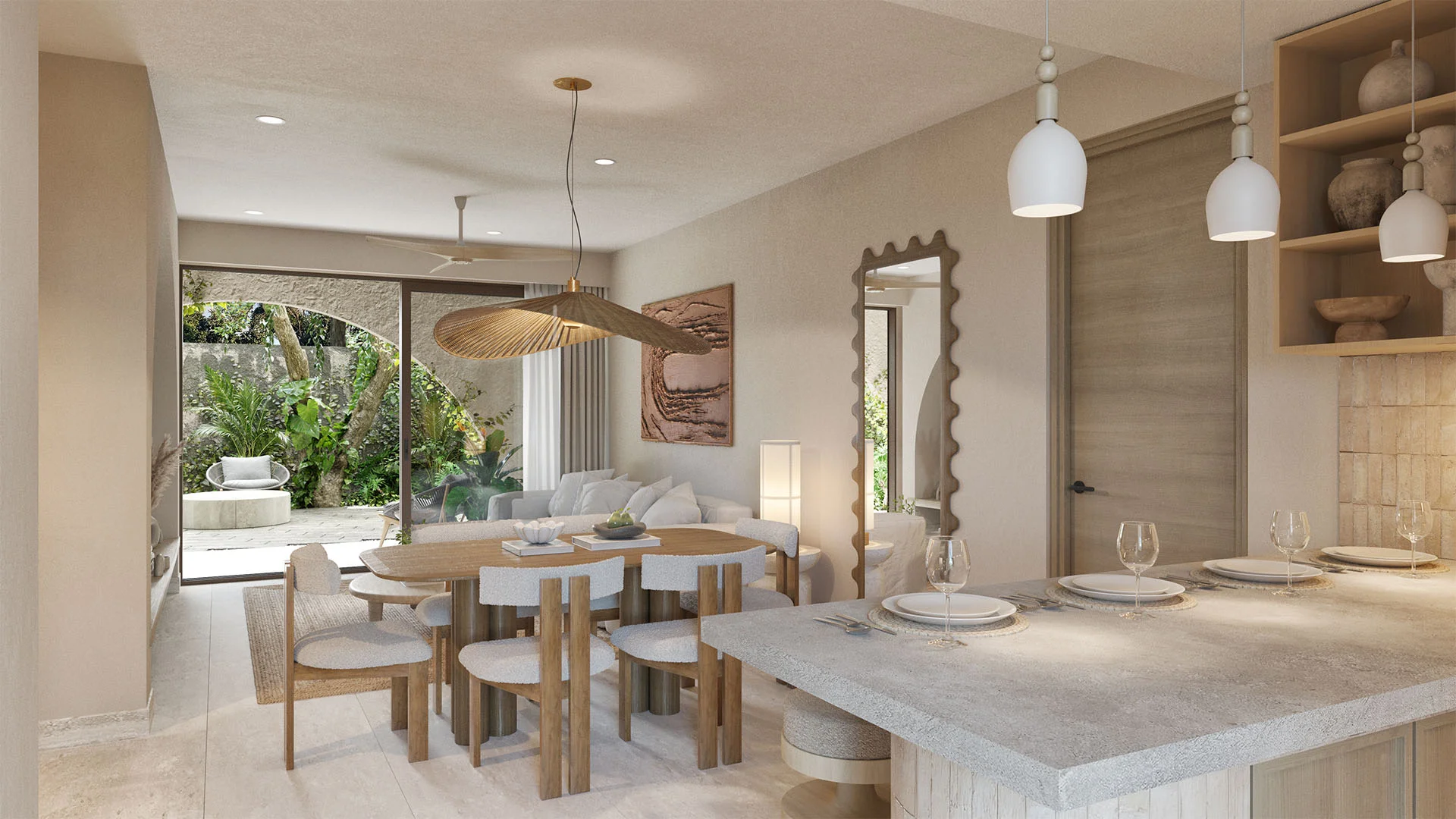 Vernal_Interiores_VistaGral_Comedor_Sala_KT_Acabados_
